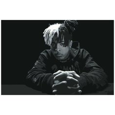 Картина по номерам "XXXTENTACION 2", Раскраска 40x60 см, Певцы