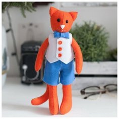 Игрушка из фетра, набор для творчества "Кот" Школа талантов