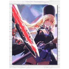 Картина по номерам на холсте игра Code Vein - 11512 В 30x40