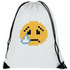 Мешок для сменной обуви пиксель арт - 6850 Brut Boxers