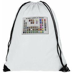 Мешок для сменной обуви таблица менделеева - 7930 Brut Boxers