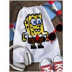 Мешок для сменной обуви пиксель арт - 6825 Brut Boxers