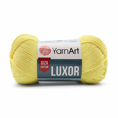 Пряжа для вязания YarnArt Luxor, 50г, 125м (100% мерсеризованный хлопок) (1238 жёлтый), 10 мотков