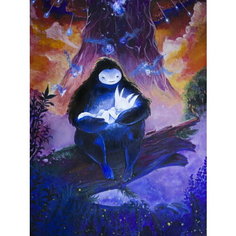 Плакат, постер на бумаге Ori and the Will of the Wisps/игровые/игра/компьютерные герои персонажи. Размер 30 х 42 см