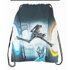 Сумка-мешок для обуви Portal 2, Портал 2 №5 Migom