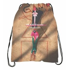 Сумка-мешок для обуви Игра в кальмара №6 Migom