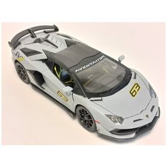 Машинка Lamborghini Aventador со съемной крышей 1:24, металлическая, свет, звук MSN Trading Limited