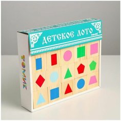 Лото "Геометрические фигуры" Томик