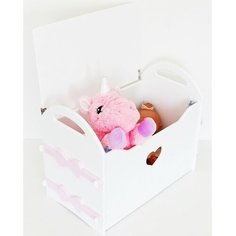 Сундук для игрушек «Сердце», цвет розовый Sweet Home
