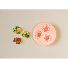 Молд для рукоделия 1083 Цветы листья Hobby Page