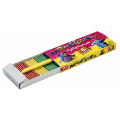 GLOBUS/Пластилин 6 цветов серия "Монстрики" (90 грамм) Глобус