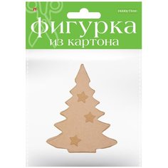 Фигурка из картона. "Елочка" 9,5x2x12,2 см Hobby Time