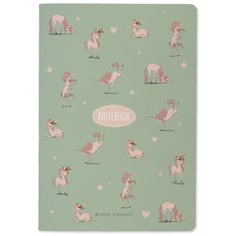 Тетрадь общая BrunoVisconti, А5 (147 х 210 мм), "UNICORNS. розовые СНЫ" 40 л, клетка, Арт. 7-40-001/137