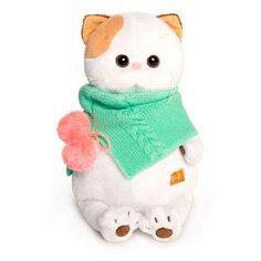 Мягкая игрушка BUDI BASA Кошка Ли-Ли в бирюзовом снуде 24 см
