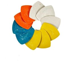 Мел портновский восковой Aurora 4 цвета (10шт)