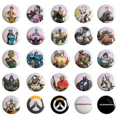 Сувенир Overwatch Buttons (50шт)