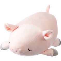 Мягкая игрушка Abtoys Supersoft Свинка розовая, 27 см