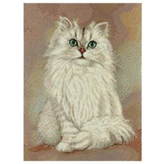 Cr 340021 Алмазная мозаика Кошка Бьянка, 30*40см, Cristyle