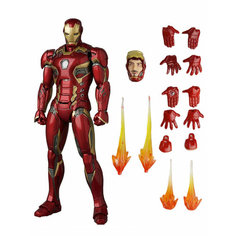Фигурка Железный человек в броне Mark 45 Iron man (аксессуары, подставка, 17 см) Star Friend