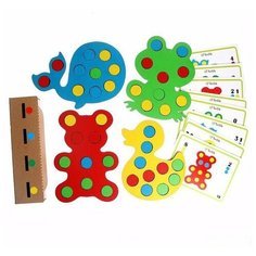 Сортер-мозаика «В мире животных» Toy Sib