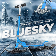 Самокат-снегокат Playshoin Bluesky, Fluffy Playshion