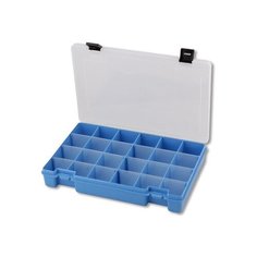 Коробка "Тривол" для мелочей пластик №7 голубой