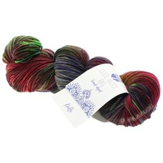 Пряжа Lana Grossa Cool Wool Big hand-dyed, цвет 204