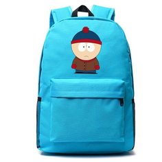 Рюкзак Стэн Марш (South Park) голубой №9 Noname