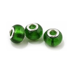 Бусины стеклянные TESORO цвет 2, 10х15 мм, отверстие 6 мм (PN. CH-20.2)