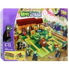 Конструктор Растения против Зомби, JX90070 Vuitton