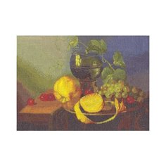 Набор для вышивания PANNA "Натюрморт с лимоном" Н-0937, размер 30.5х42.5 см