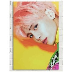 Картина по номерам Музыка KPOP SHINee Ким Джонхён - 6089 В 60x40