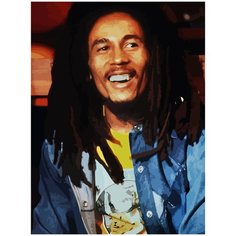 Картина по номерам на холсте Bob Marley - 157 30X40
