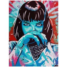 Картина по номерам на холсте Фильм Криминальное Чтиво - 6437 В 30x40