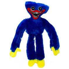Мягкая игрушка Huggy Wuggy синяя (40см) Kids Choice