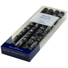 Набор BrunoVisconti, из 4-х шариковых ручек, 0.7 мм, синий, "PrimeWrite. чертежи», Арт. 20-0293-4/2