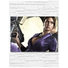 Картина по номерам на холсте Saints Row 2 (саинтс роу 2, PS, Xbox, PC, Switch) - 10351 30x40
