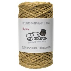 Пряжа SALTERA Шнур полиэфирный, золотистый - 24, 100% полиэфир, 1 моток, 200 г, 100 м.