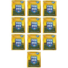 10 пакетиков наклеек Panini FIFA 365-2021 (50 наклеек)