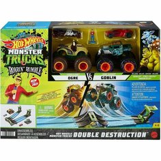 Набор игровой Hot Wheels Монстр-трак Драка банд HCJ77