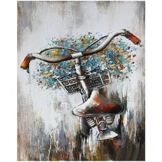 Картина по номерам Велосипед с корзиной 40х50 см 000 Art Hobby Home