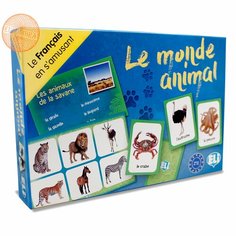 LE MONDE ANIMAL (A2-B1) / Обучающая игра на французском языке "В мире животных" ELI