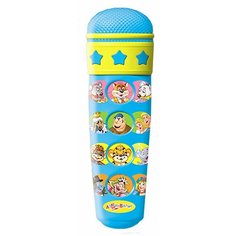 Музыкальная игрушка Азбукварик Караоке с мультяшками (Микрофон) (80062)