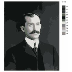 Картина по номерам W-738 "Братья Райт" 70x90 Brushes Paints