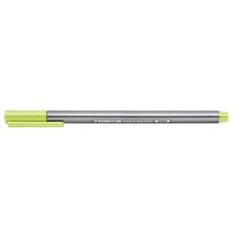 Ручка капиллярная Staedtler Triplus, одноразовая, 0.3 мм Зеленый лайм