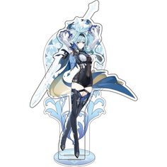 Фигурка miHoYo Monstadt Characters Standee Eula, 15.5 см