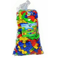 Конструктор Комби Блок / Классический блочный пластиковый конструктор 400 деталей. Kids World