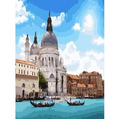 Картина по номерам Венеция на воде 40х50 см Hobby Home