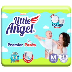 Подгузники трусики детские Little Angel Premier, 3/M (7-11 кг)