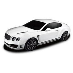 Машина р у 1:24 Bentley Continental GT speed, цвет белый 27MHZ Rastar